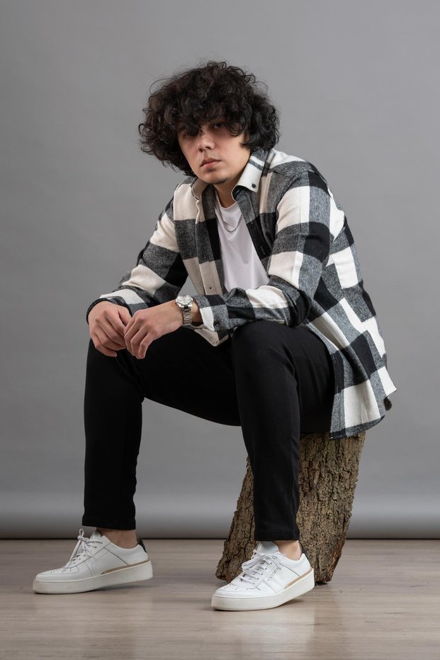 Slimfit Plaid Men's Lumberjack Shirt