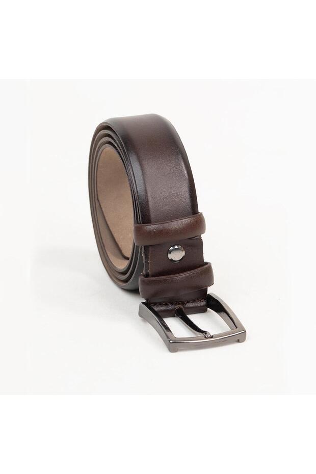 Anıl Leather Fabric Trouser Belt