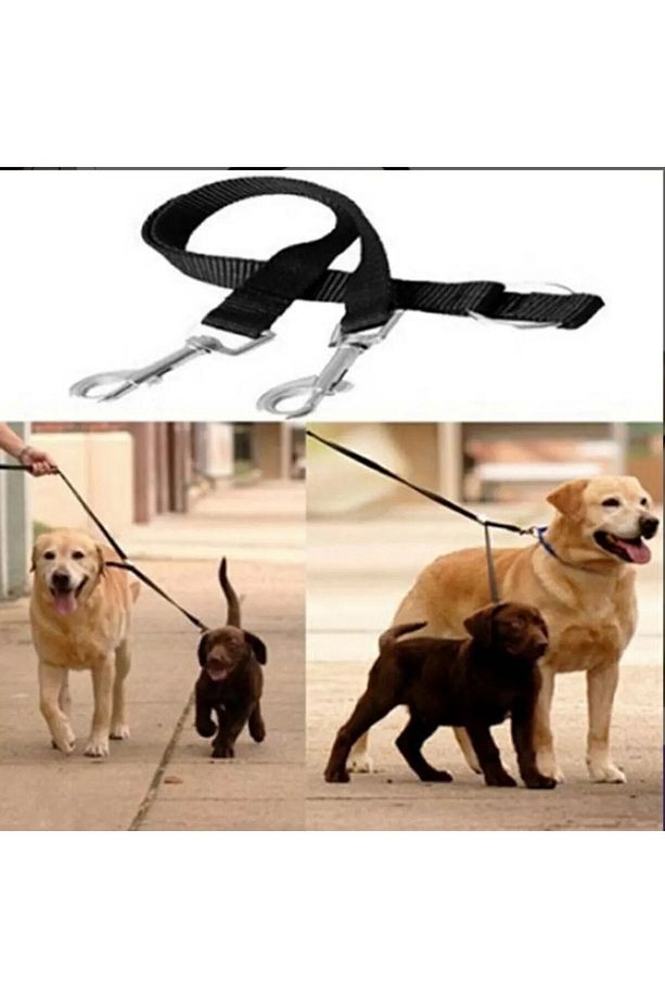 Iki Köpek Gezdirme, Köpek Gezdirme Kayışı Ikili, Ayarlanabilir Köpek Gezdirme Kayışı Ikili - 3