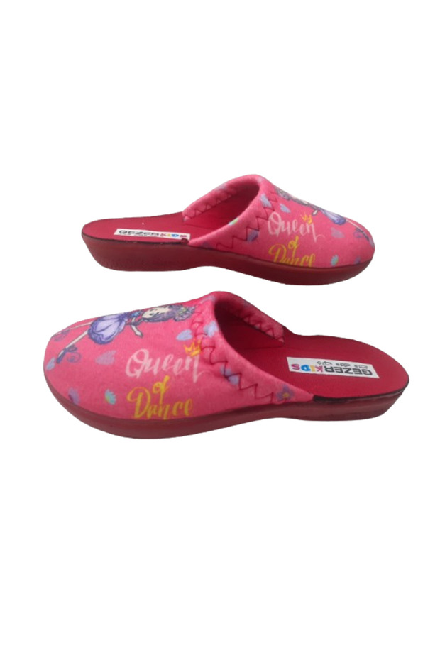 Girl's Pomegranate Flower Ballet Figured Indoor Slippers