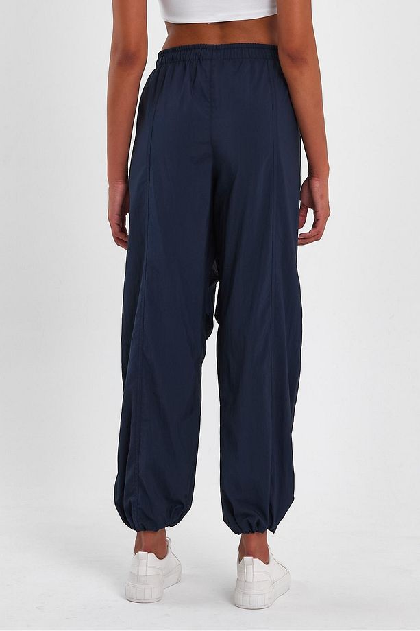 Ayarlanabilir Paça Paraşüt Kumaş Pantolon (B23-007) - 4