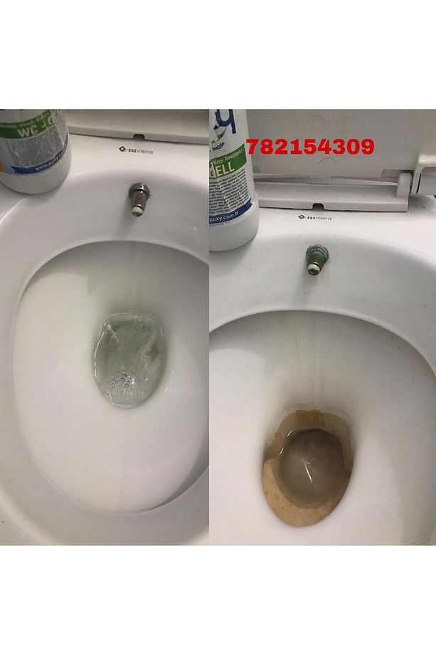 Pas Sökücü 1 Lt Kararmış Su Yosun Izleri Pas Lekeleri Wc Temizleyici - 5