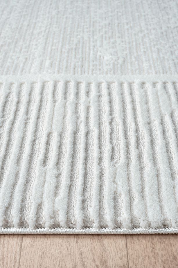 Zen Koleksiyonu - Bambu Tarz Modern Sık Dokuma Halı Salon Oturma Odası Halısı - 5