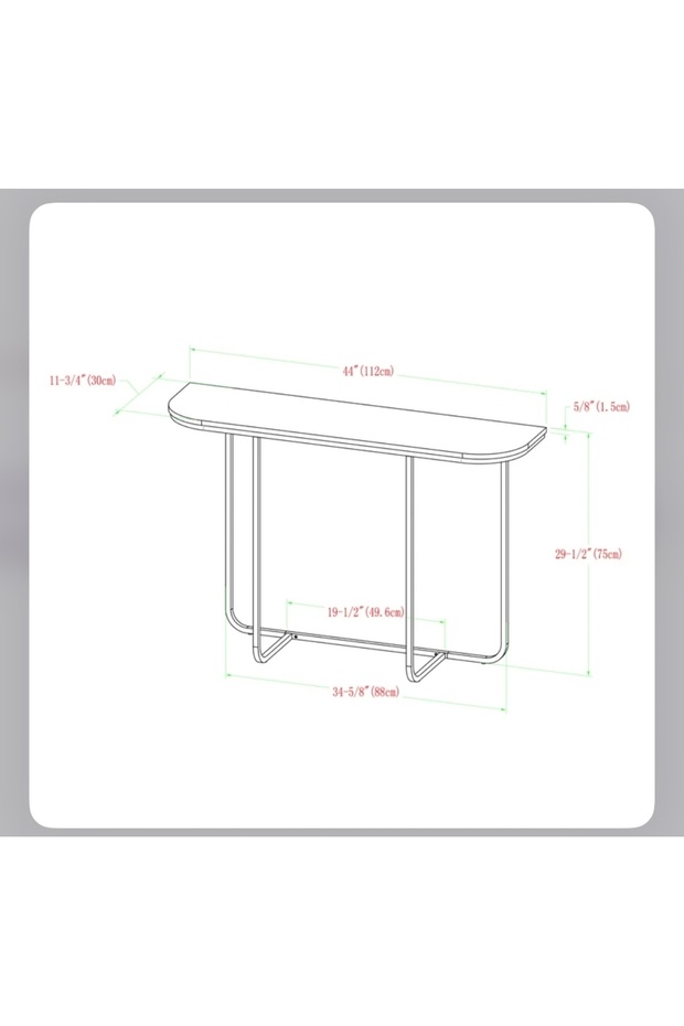 Dresuar konsol vitrin - 3