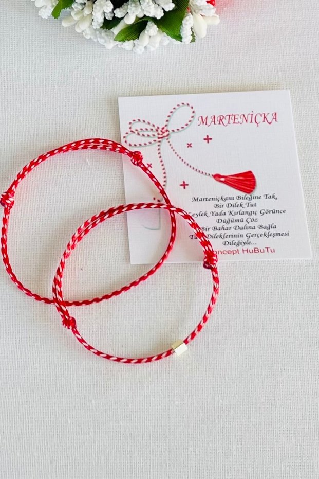 GIFT 2-Piece LUXURY MARTENICKA WISH, LUCK, LOVE, COUPLE BRACELET SET