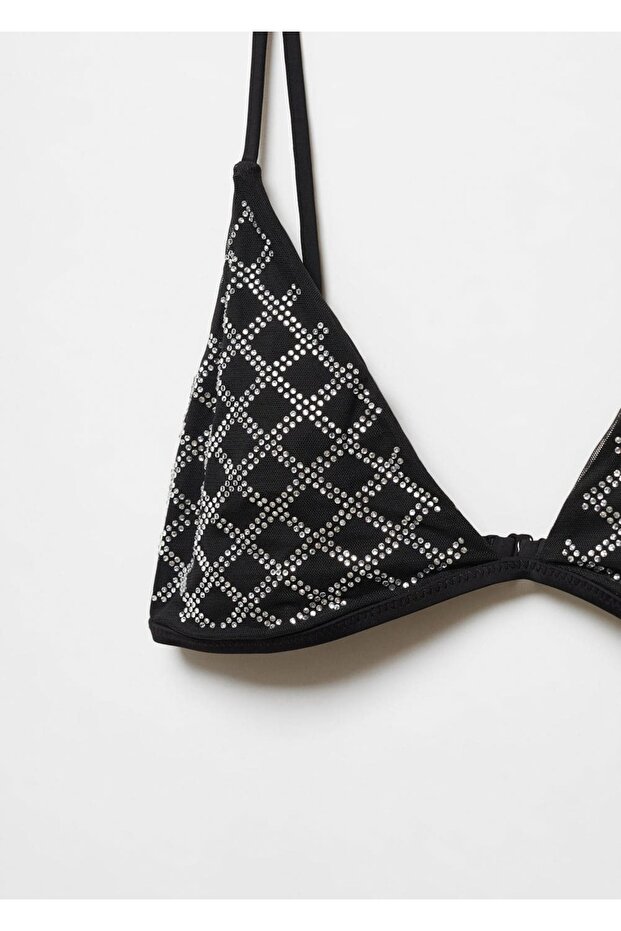 Strass taşlı sütyen - 8