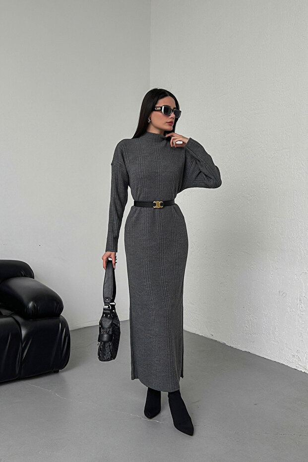 Rochie lungă de tricotaj - 2