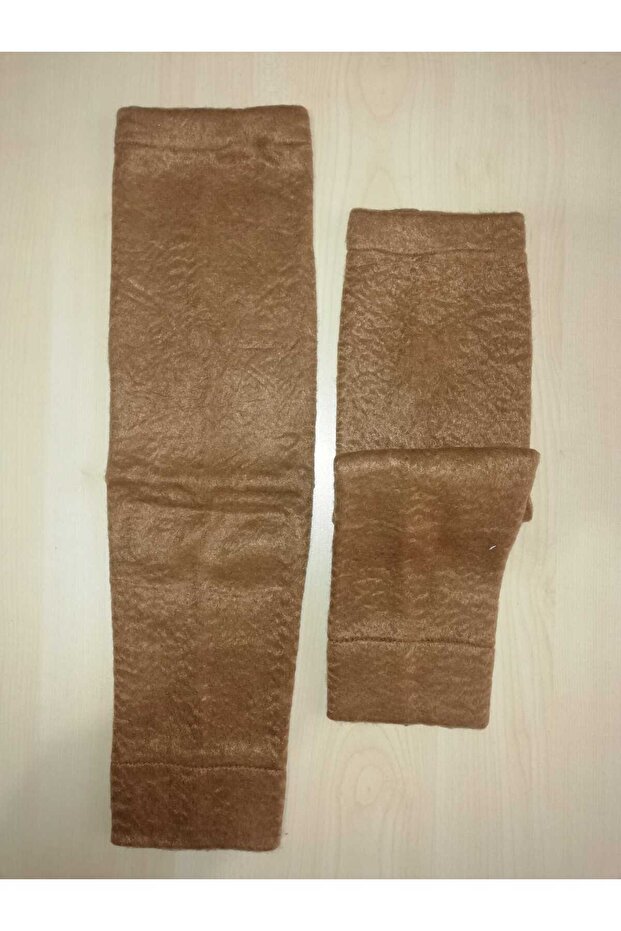 Camel Hair Wool Long Knee Pads Warm 1 Pair