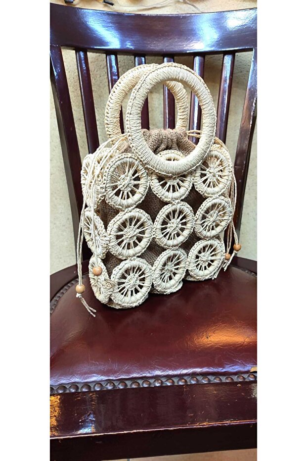 BEJ HALKALI ÇANTA - 2