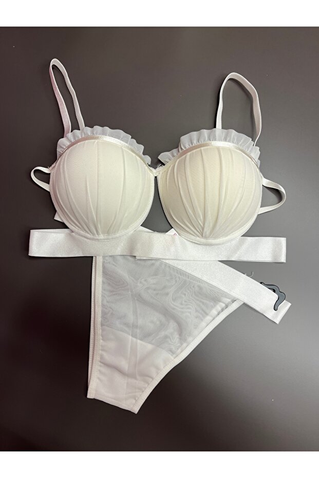 مجموعة حمالة صدر أويستر بدون حمالات - 1