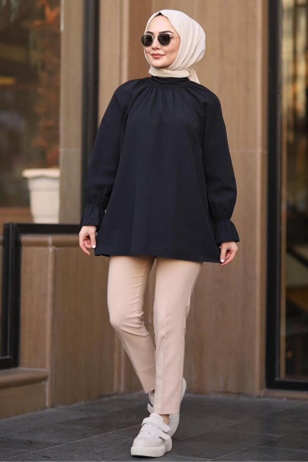 Modadalfa Дамска еластична риза - 1