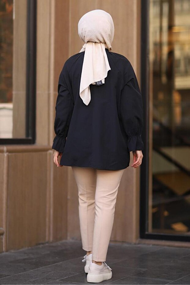 Modadalfa Дамска еластична риза - 3