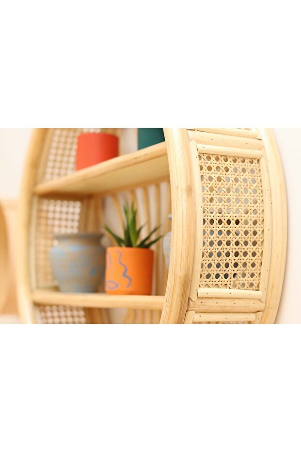 El Yapımı Bambu Raf - 1