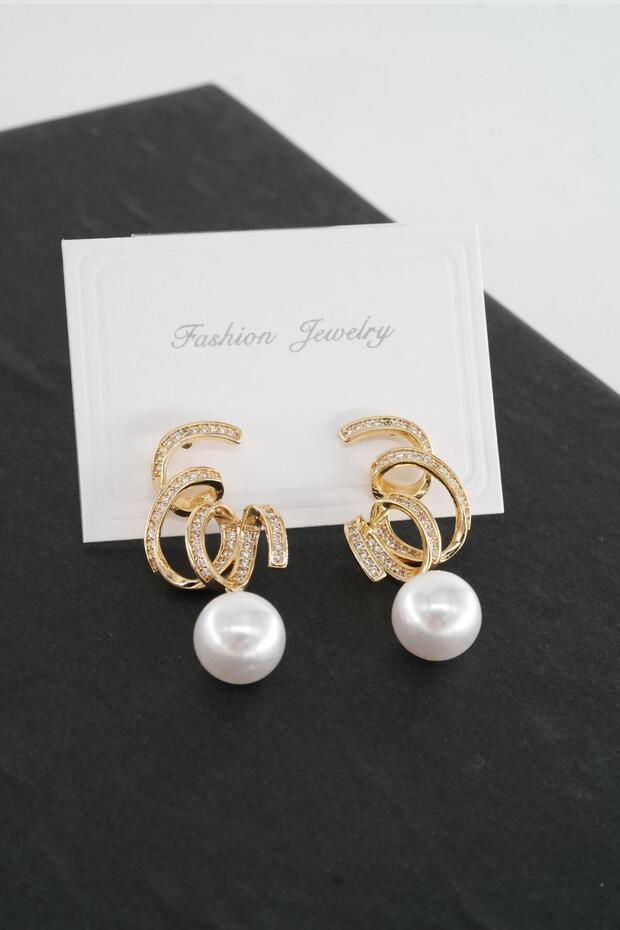 Women's Vip Series Baguette Zircon Stone Earring Set