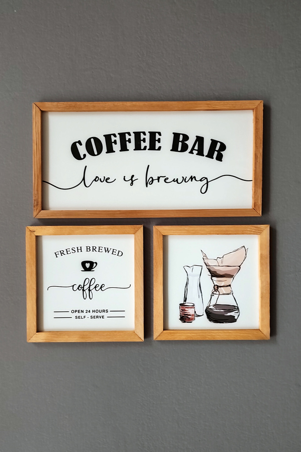 Coffee Bar and Fresh Brewed, Coffee Corner, Set