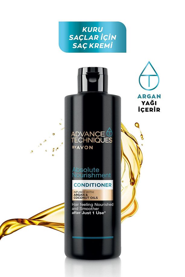 Advance Techniques Argan Yağı İçeren Şampuan Saç Kremi ve Saç Serum Paketi - 3