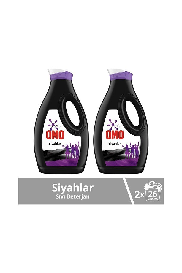 Sıvı Active Cold Power Siyahlar Için Çamaşır Deterjanı 1690 ml x 2 Adet - 1