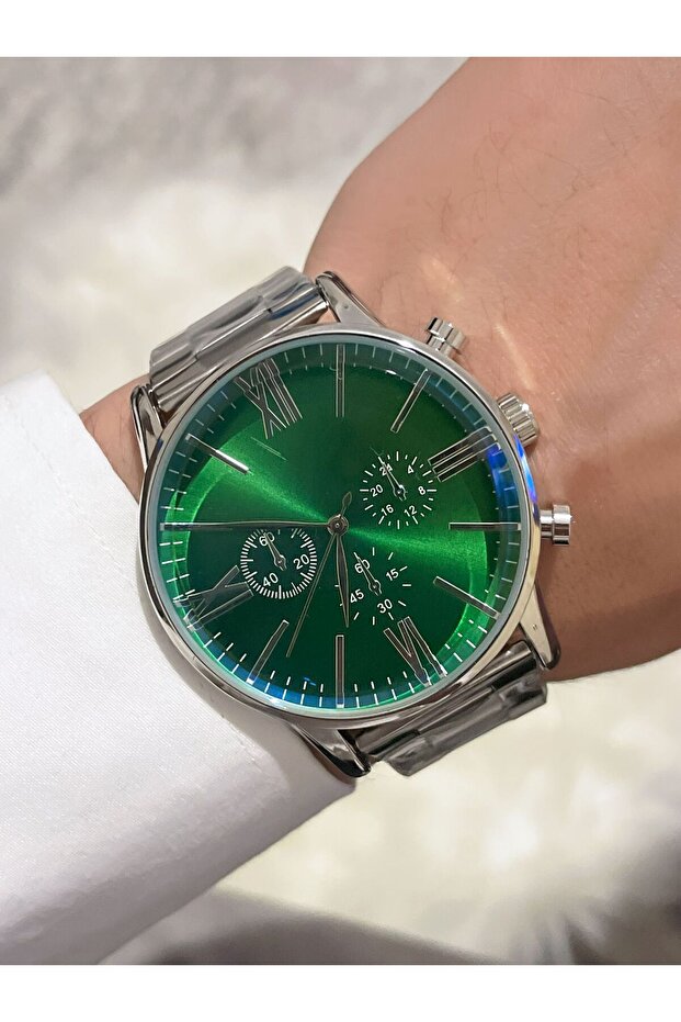 ساعة رجالية بأرقام رومانية - 3