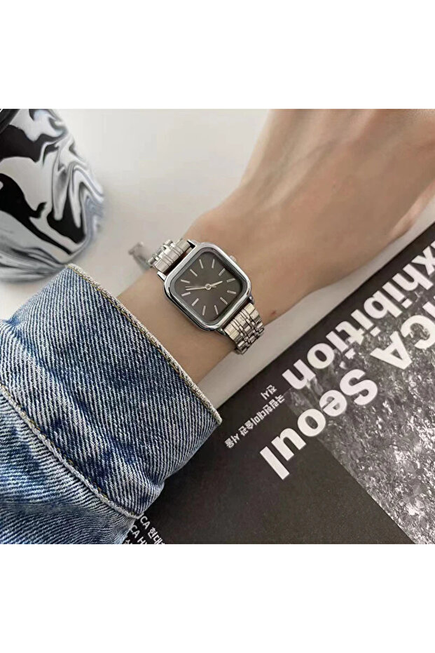 Retro Kordon Kadın Kol Saati - 1