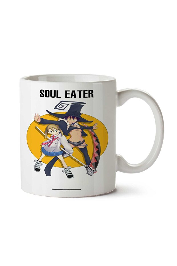 كوب مطبوع على الجانبين من Soul Eater