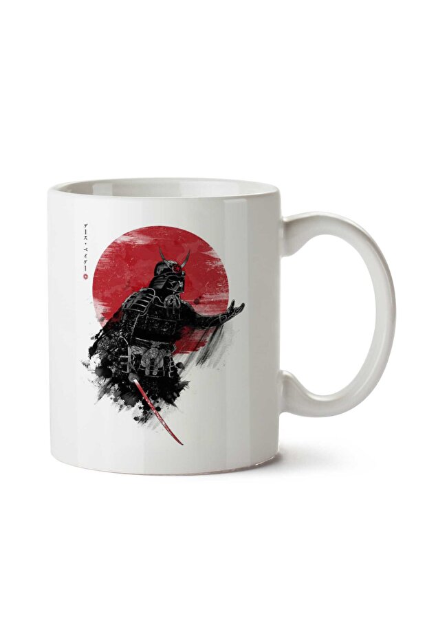 كوب مطبوع عليه وجهين من Star Wars Darth Samurai