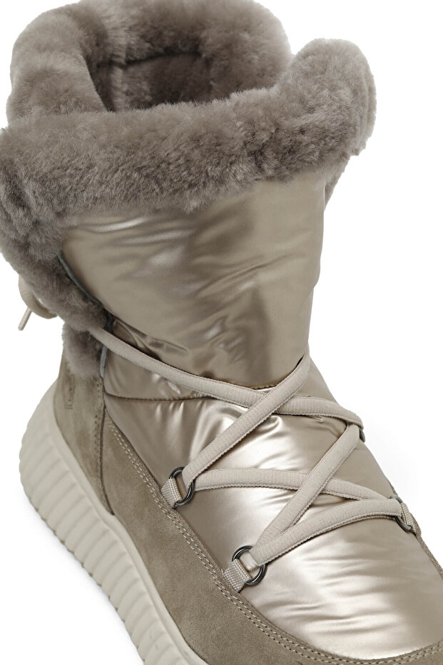 SYNKO 3PR Bej Kadın Bot - 7