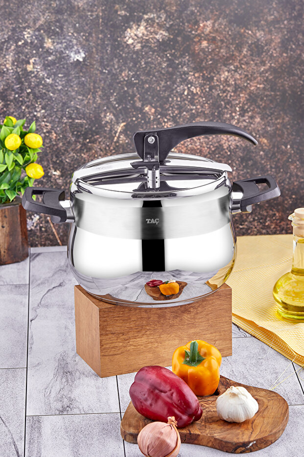 Bengü Pro Düdüklü Tencere Siyah 6 Lt - 1