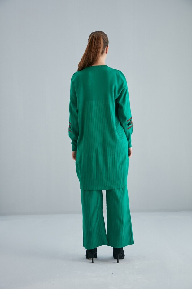 Embroidered Double Set - 5