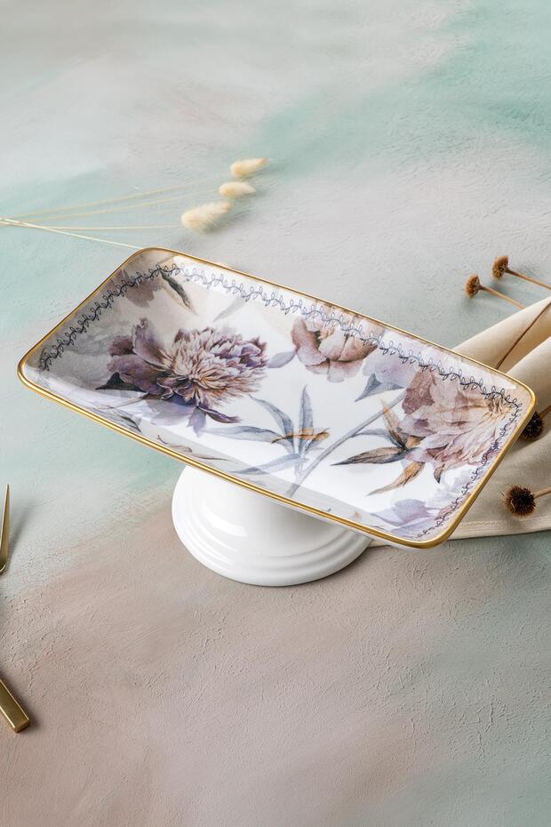 Nova Footed Presentation Plate - 28 cm - 1