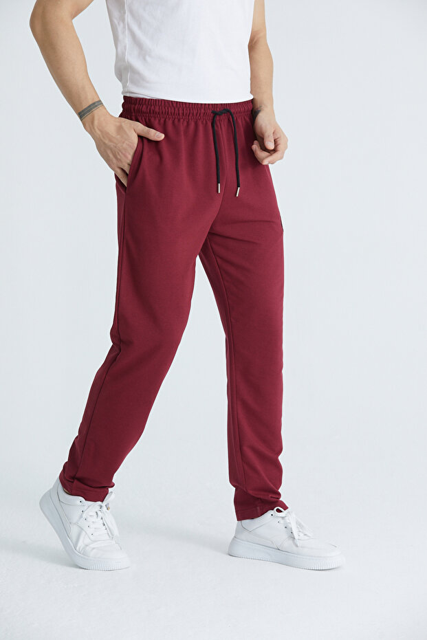 Erkek Düz Paça Basic Eşofman Altı - 3