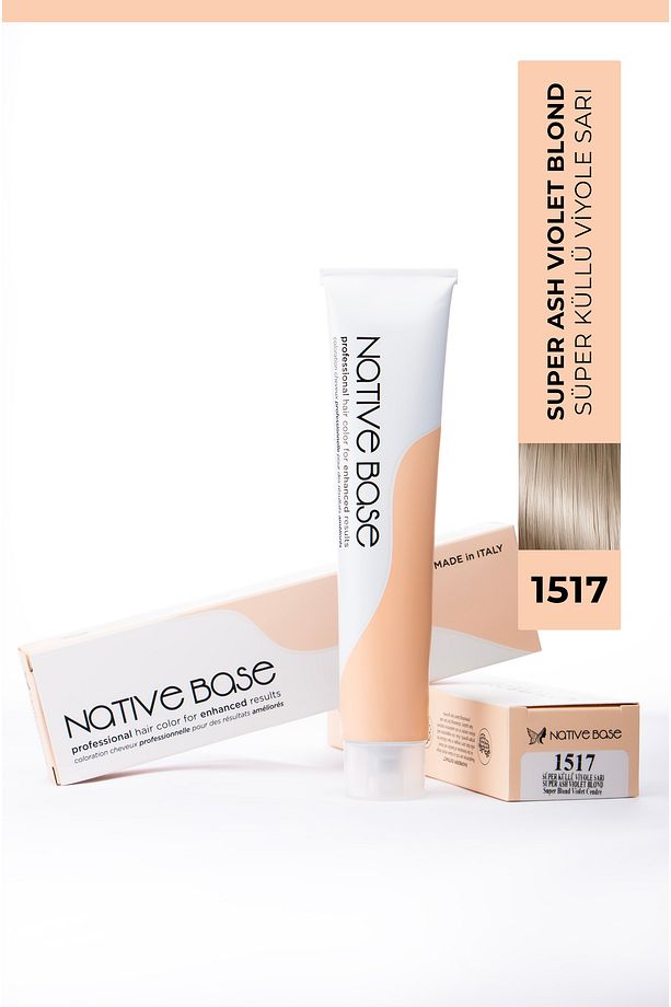 Saç Boyası 1517 Süper Küllü Viyole Sarı 100 ml - 1