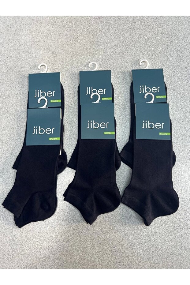 Erkek Bambu 6 Lı Patik Çorap - 1
