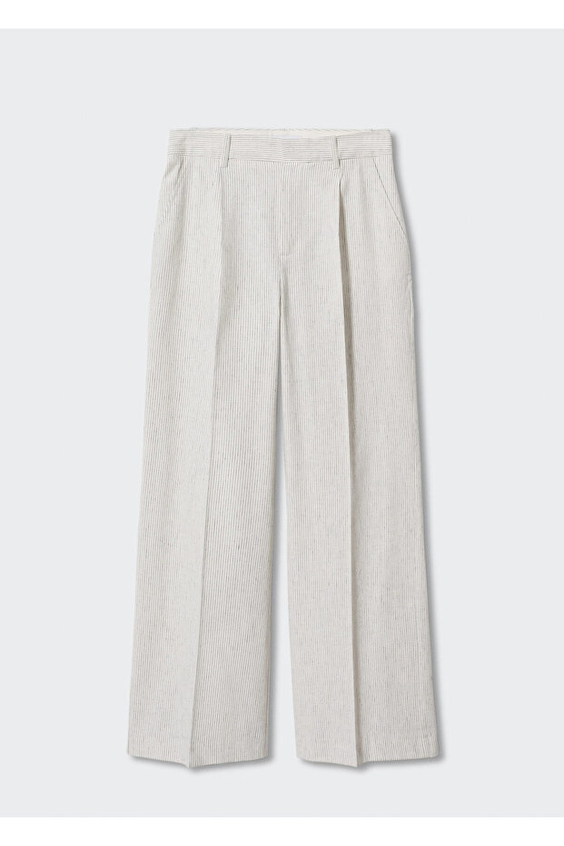 Kadın Natürel Pantolon - 3