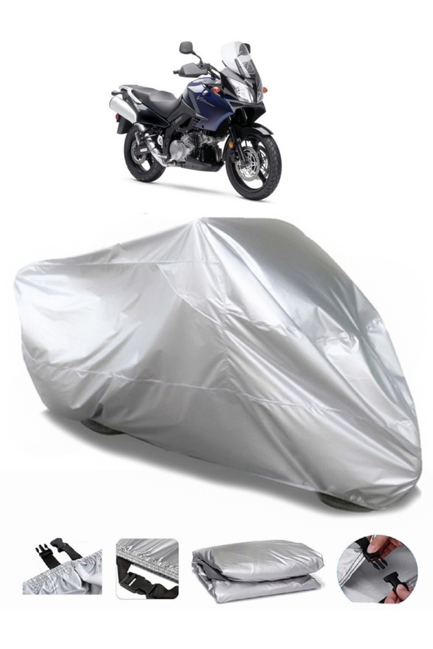 Suzuki V-Strom DL1000 Rear Bag Compatible Motorcycle Tarpaulin Premium Quality Thick