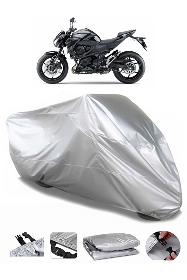 Kawasaki Z 800 E Rear Bag Compatible Motorcycle Tarpaulin Premium Quality Thick