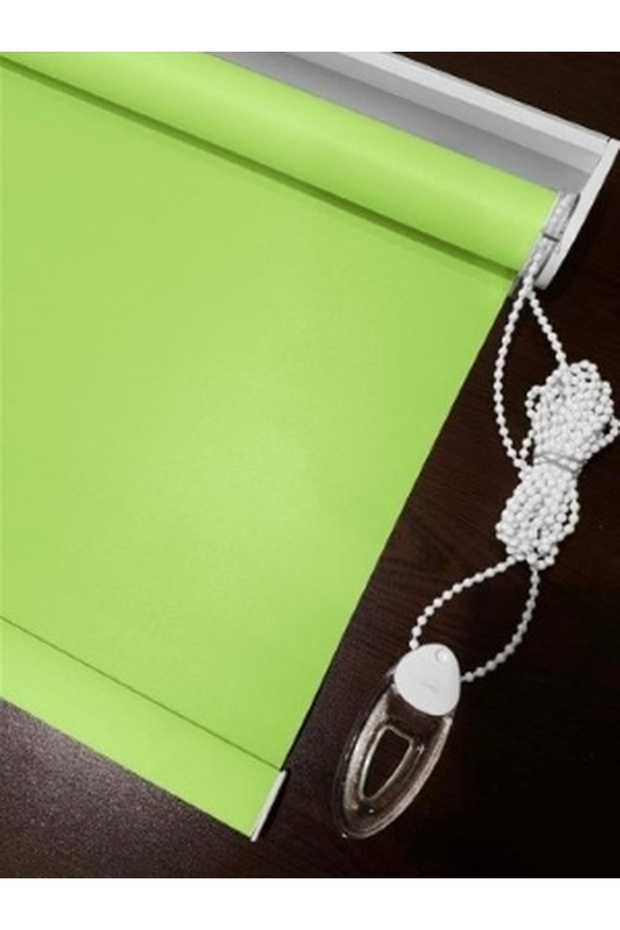 YEŞİL STOR ZEBRA GÜNEŞLİK PERDE - 2