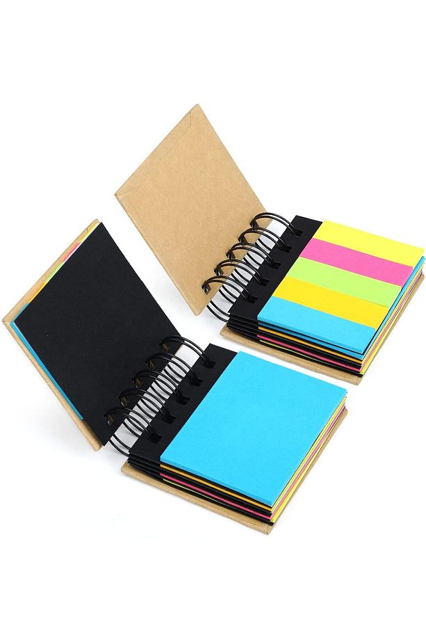 Yapışkan Postitli Mini Not Defteri - 9