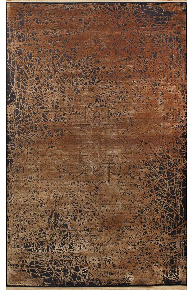 HERİZ GÖBEKLİ OVERDYE BAMBU HALI - 1