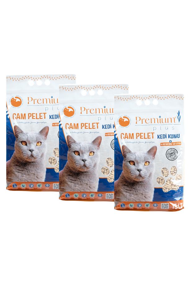 Çam Peleti Kedi Kumu 45 Lt (15LT X 3 ADET) Yavru/yetişkin Kediler Için - 2