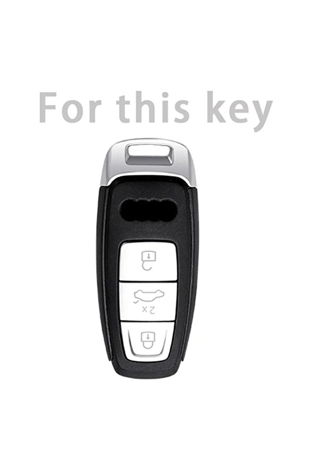 Tpu Audi Key Control Case (Red) - 2