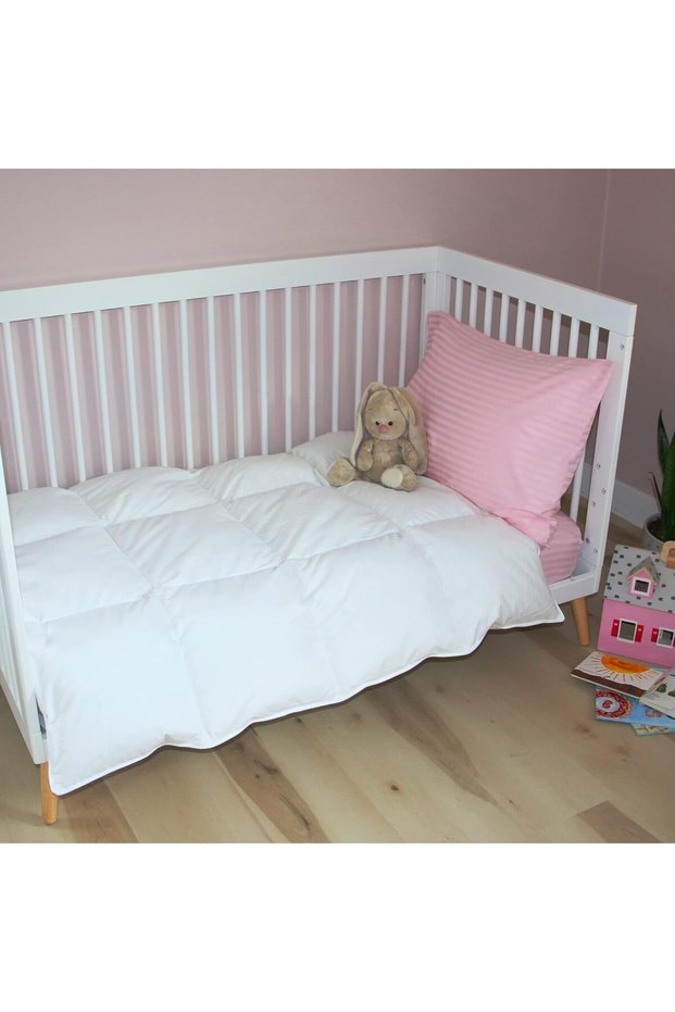 Natural Wool Baby Quilt