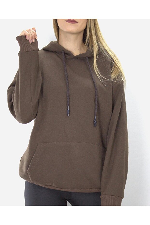 KANGURU CEP SWEATSHİRT - 1