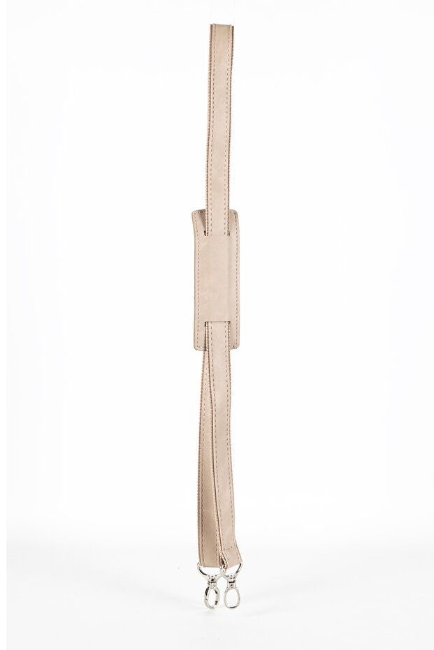 حقيبة جلدية مجنونة بحزام طويل قابل للتعديل - 1