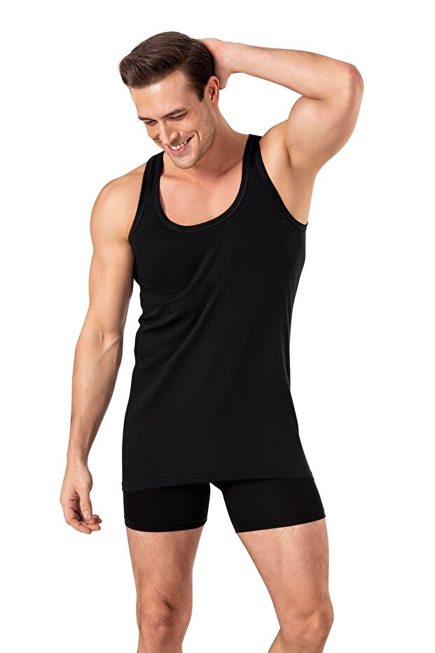 Siyah Erkek Atlet - 4