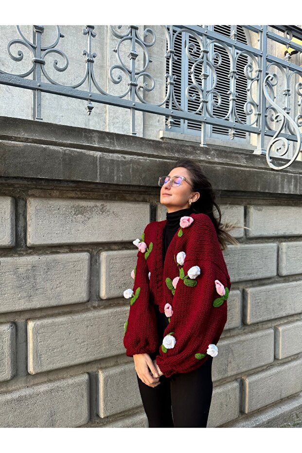 Cherry Lale Hırka - 3