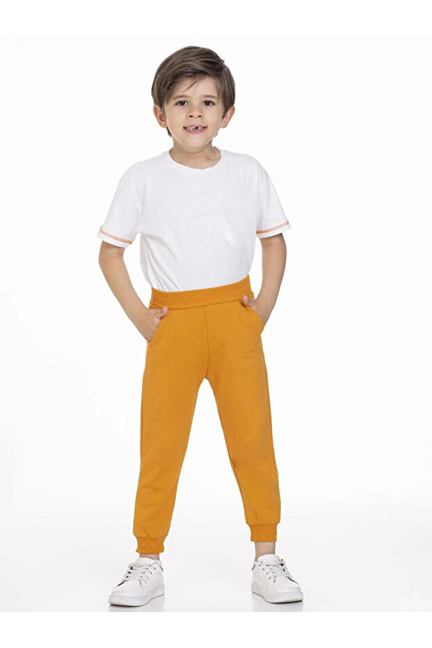 Elastic Waist Baby Boy Jogger Sweatpants 50707