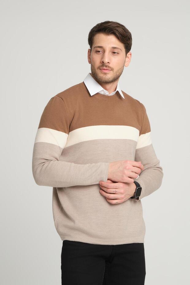 PULLOR BLOC DE CULOARE (E22-5701) - 3