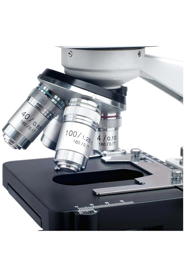 Yenilzd Binoküler 2500x Binoküler Bileşik Biyolojik Laboratuvar Mikroskop Amscope - 3