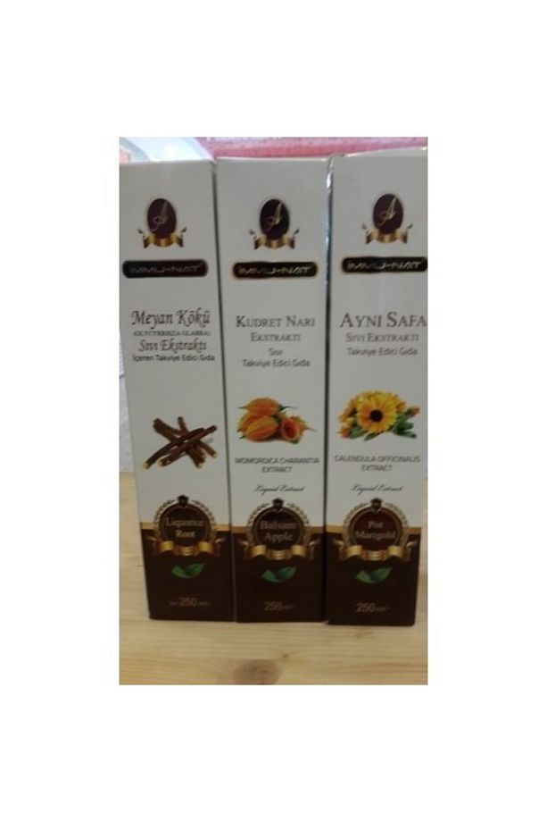 Kudret Narı Ekstraktı 250 ml + Meyan Kökü Ekstraktı 250 ml + Aynı Sefa Sıvı Ekstraktı 250 ml - 1