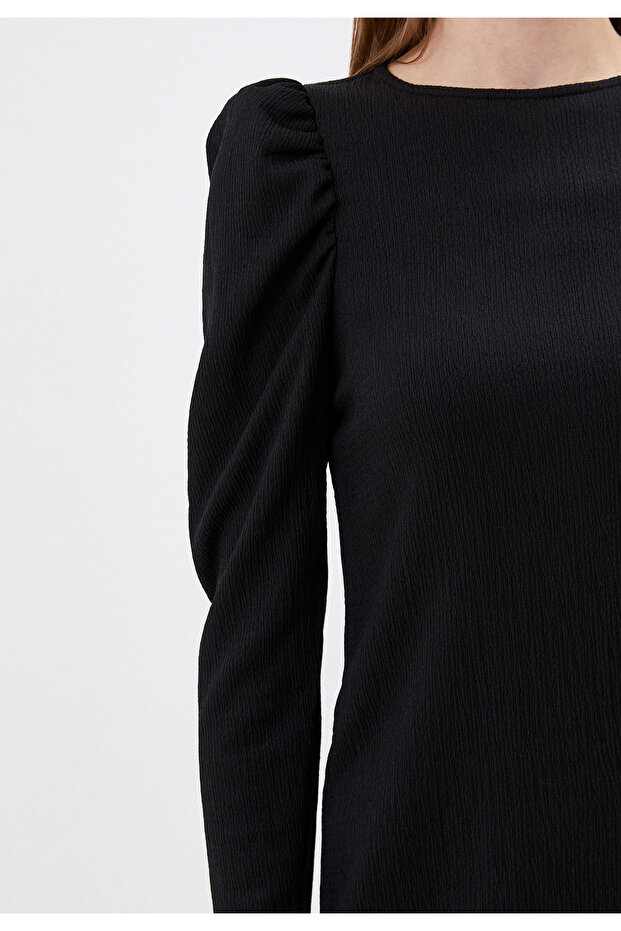 Siyah Kadın Elbise 37957766 - 3